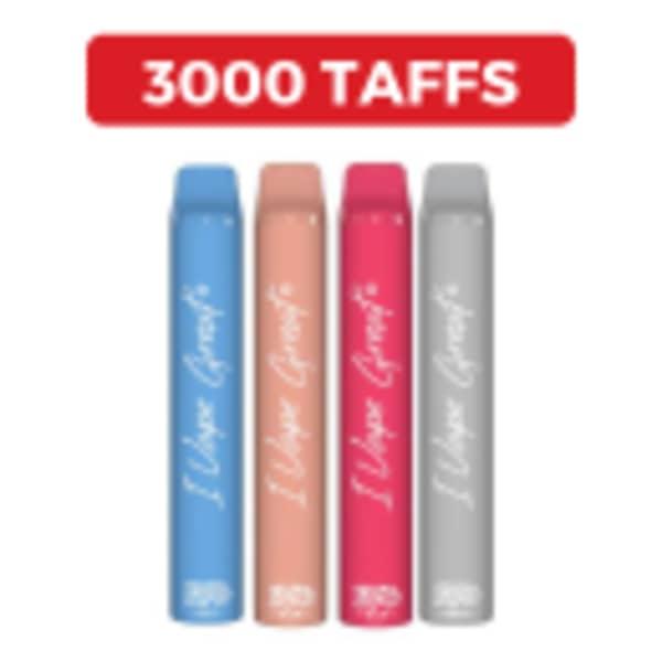 I Vape Great 3 000 puffs - 8 ml Energy Ice 20 mg