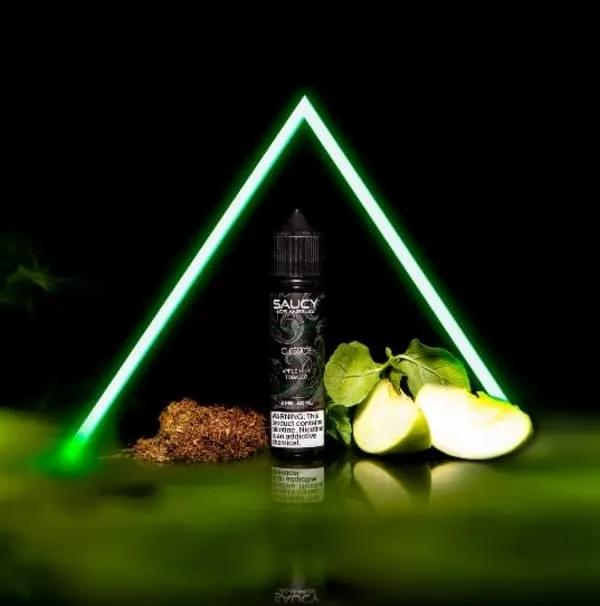 E-Liquid Saucy - 60 ml Apple Mint Tobacco 6 mg