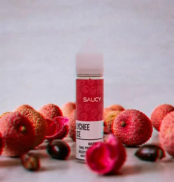 E-Liquid Saucy - 60 ml Lychee Ice 6mg