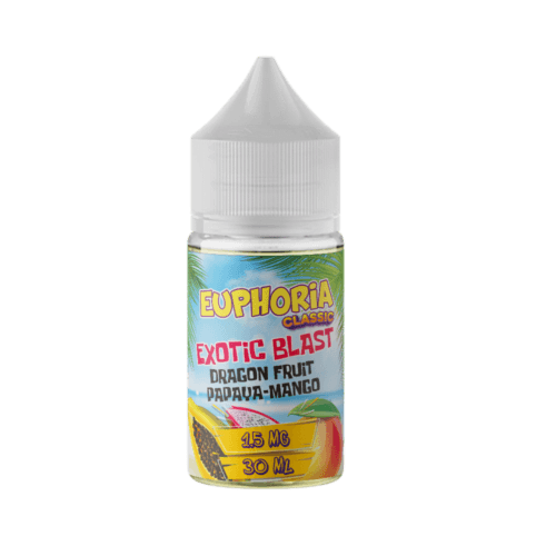 Euphoria Classic - Exotic Blast Fruit De Dragon Papaye Mangue30ml/3mg