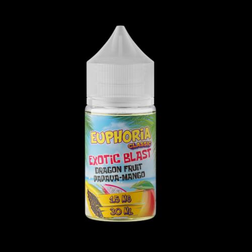 Euphoria Classic - Exotic Blast Fruit De Dragon Papaye Mangue30ml/3mg