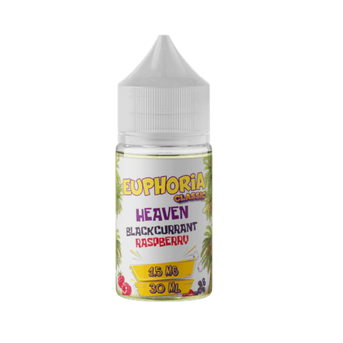 Euphoria Classic - Heaven Framboises Cassis 30ml/3mg