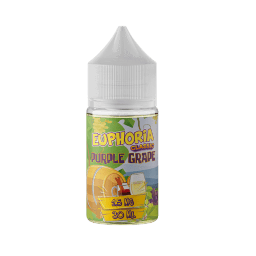 Euphoria Classic - Purple Grape Raisins Noirs 30ml/6mg