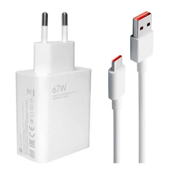 Chargeur xiaomi rapide 67w
