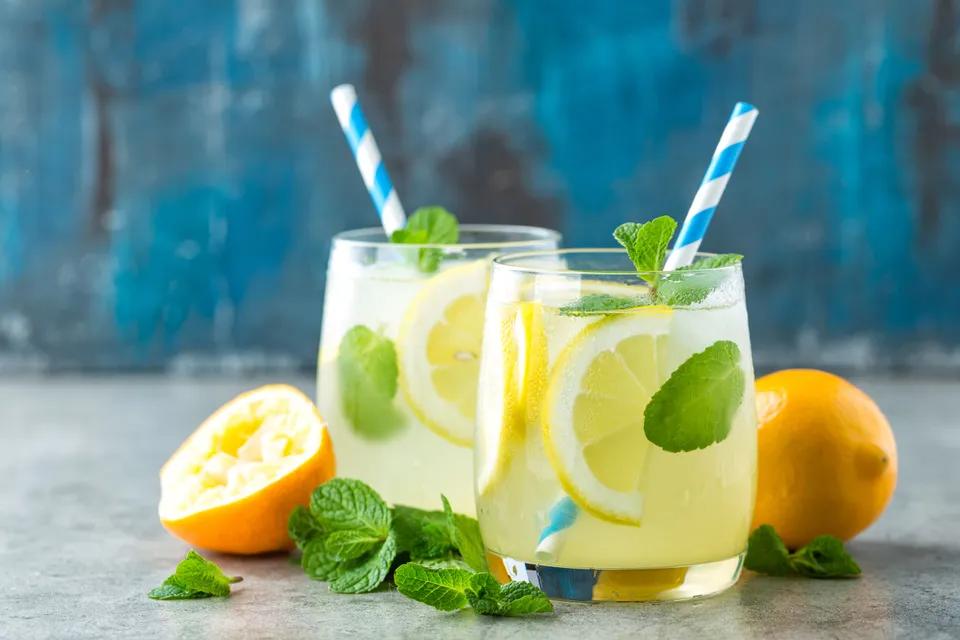 Limonade eau Plate Eau Gazuse