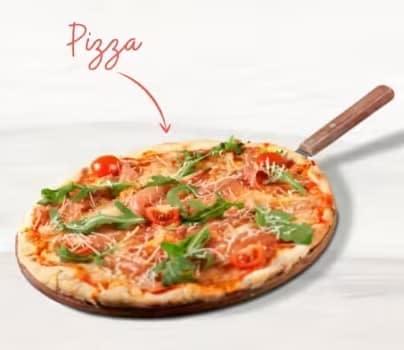 Pizza Con pollo e funghi