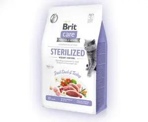 Croquettes pour chat stérilisé Grain free - BRIT