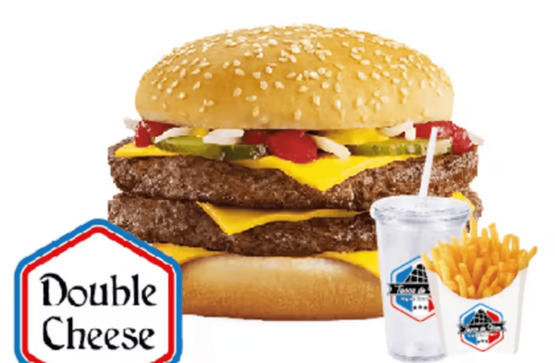 Menu Double Cheese Burger