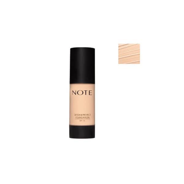 NOTE - fond de teint detox et protection 04 spf 15 - 35ml