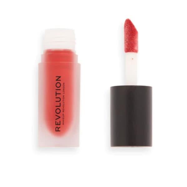 Makeup REVOLUTION - matte bomb liquid lipstick lure red
