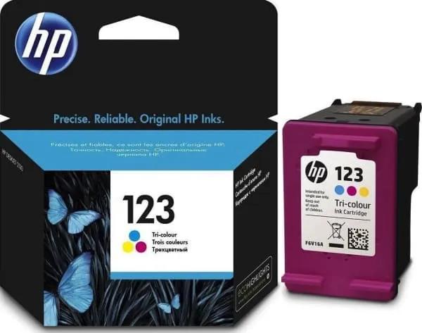 HP 123 Cartouche Couleur (F6v16ae)