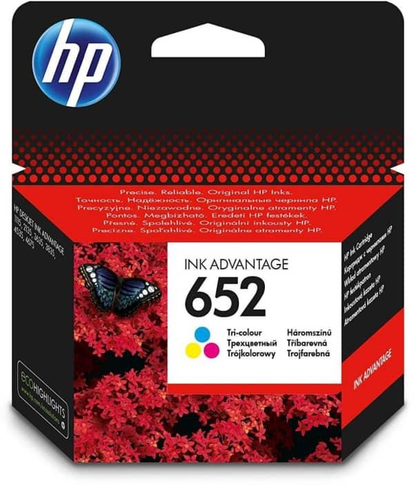 HP 652 Cartouche Couleur (F6v24ae )