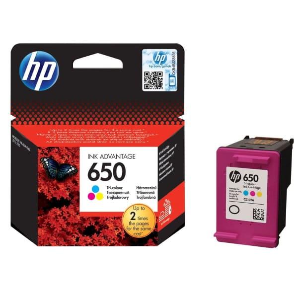 HP 650 Cartouche Couleur (Cz102ae)