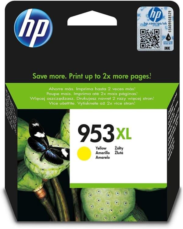 HP 953xl Cartouche Yellow Jaune (F6u18ae )