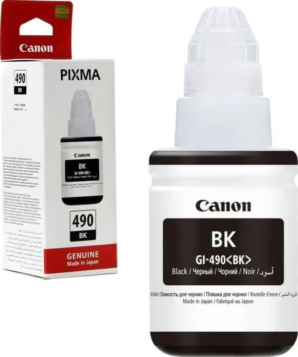 Bouteille D'encre D'origine Canon Gi-490 Noir