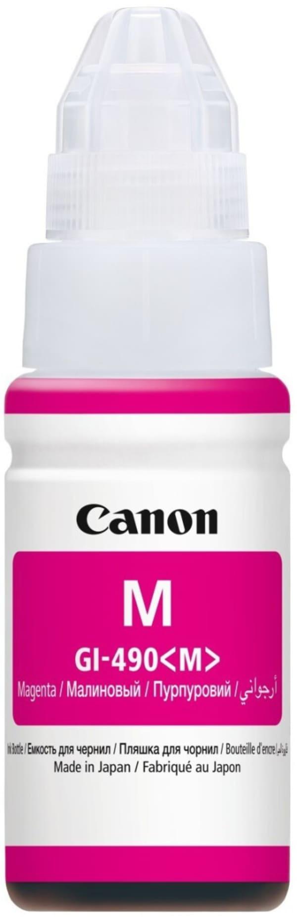 Bouteille D'encre D'origine Canon Gi-490 Magenta rose
