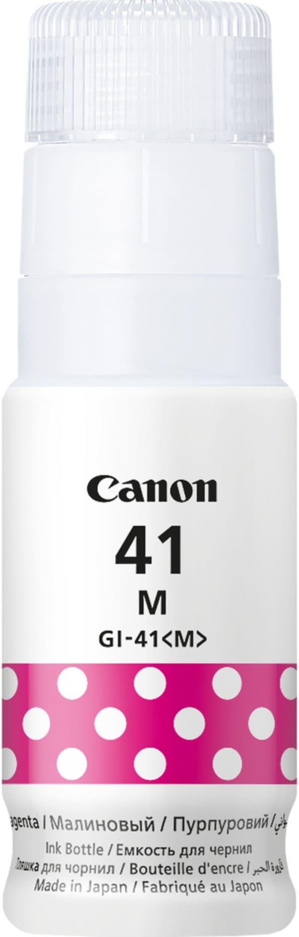 Bouteille D'encre D'origine Canon Gi-41 Magenta