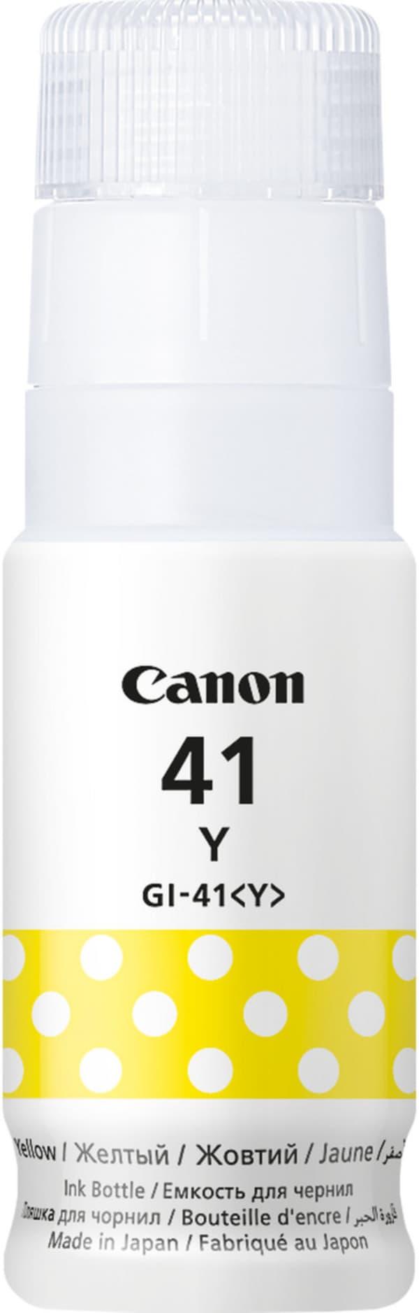 Bouteille D'encre D'origine Canon Gi-41 Yellow
