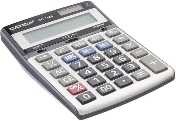 Calculatrice  Catiga Cd-2449 À 12 Chiffres