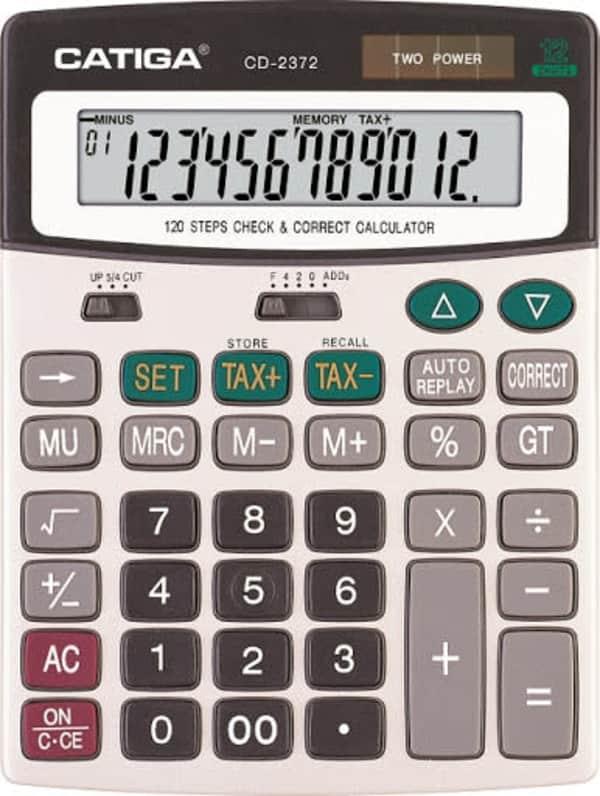 Calculatrice  Catiga Cd-2372 À 12 Chiffres