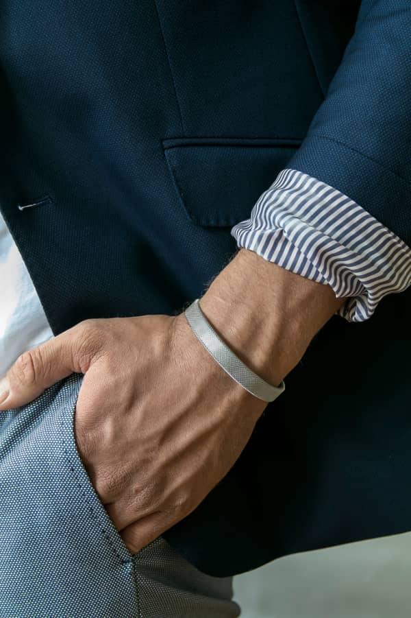 Bracelet Paul McNeal en acier Vuntut