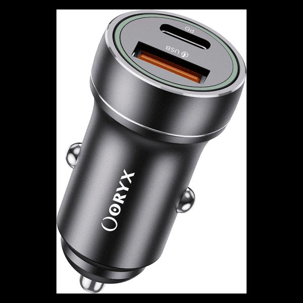 Chargeur de voiture rapide, Type-C et USB 20W