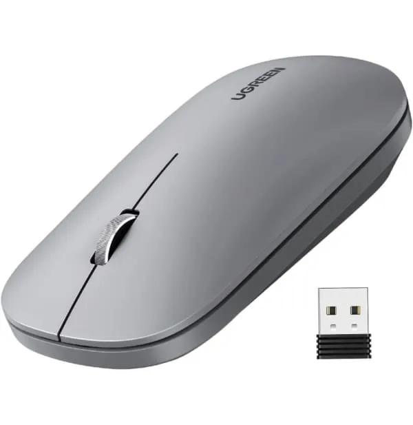 Souris sans fil Ugreen 2,4Ghz/10M GRIS Clair