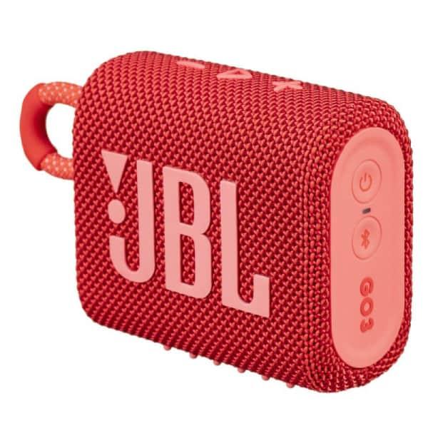 Haut Parleur Portable Bluetooth Jbl Go 3 Rouge Son Pro