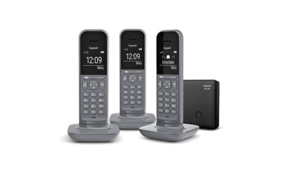 Telephone Gigaset CL390A Trio Grey