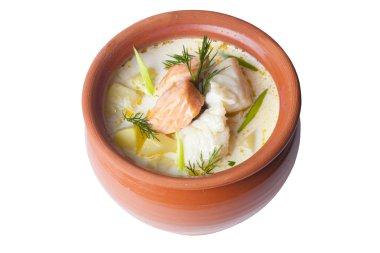 Soupe De Poisson Blanche