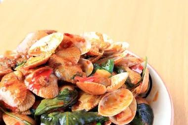 Ling Palourdes Et Gambas