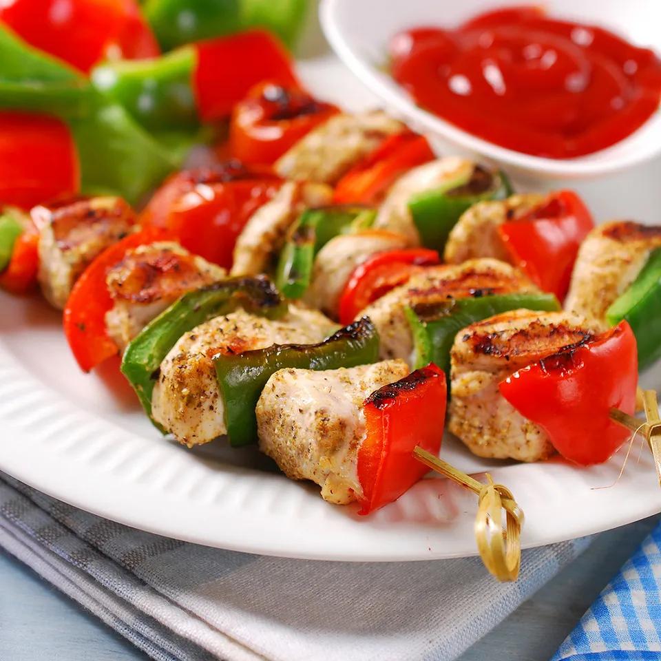 Brochettes De Poulet