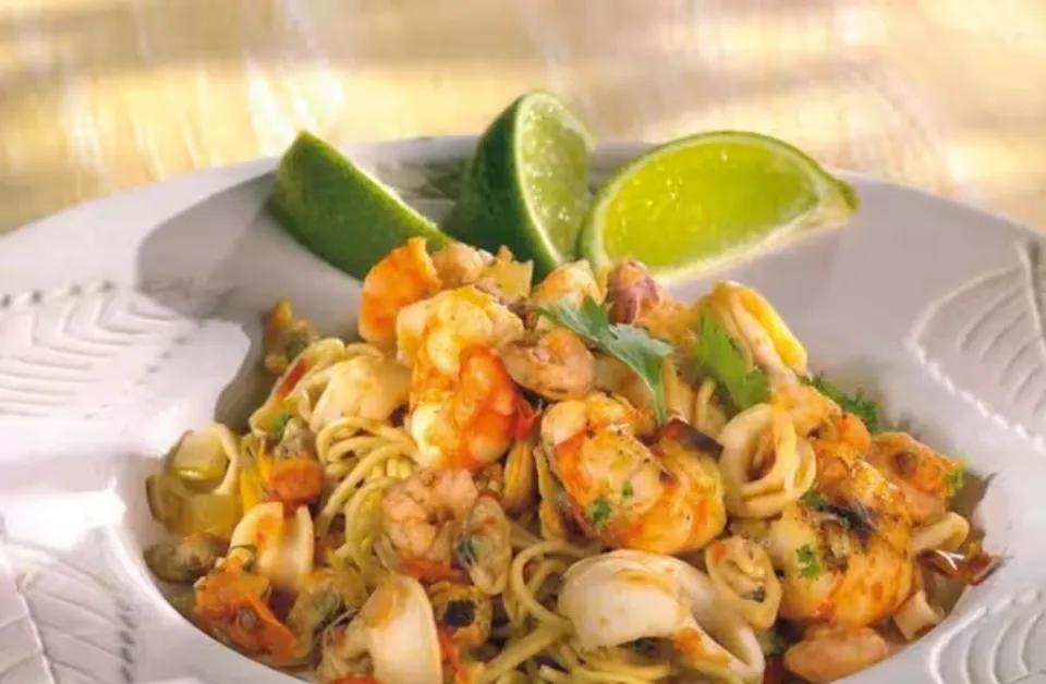 Nouilles Fruits De Mer