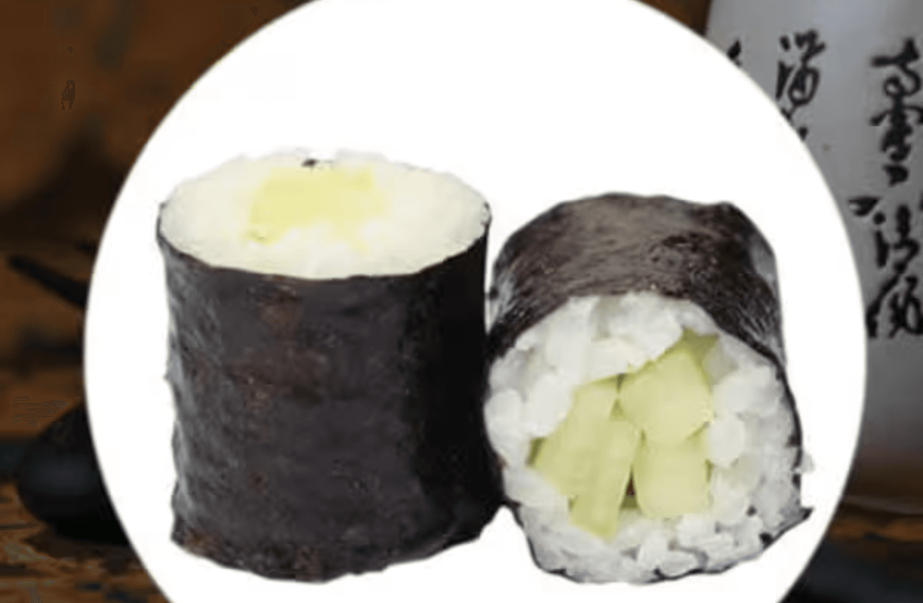 Maki Concombre Et Cheese-8 Pièces