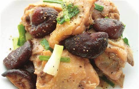 Poulet Aux Champignons Parfumés