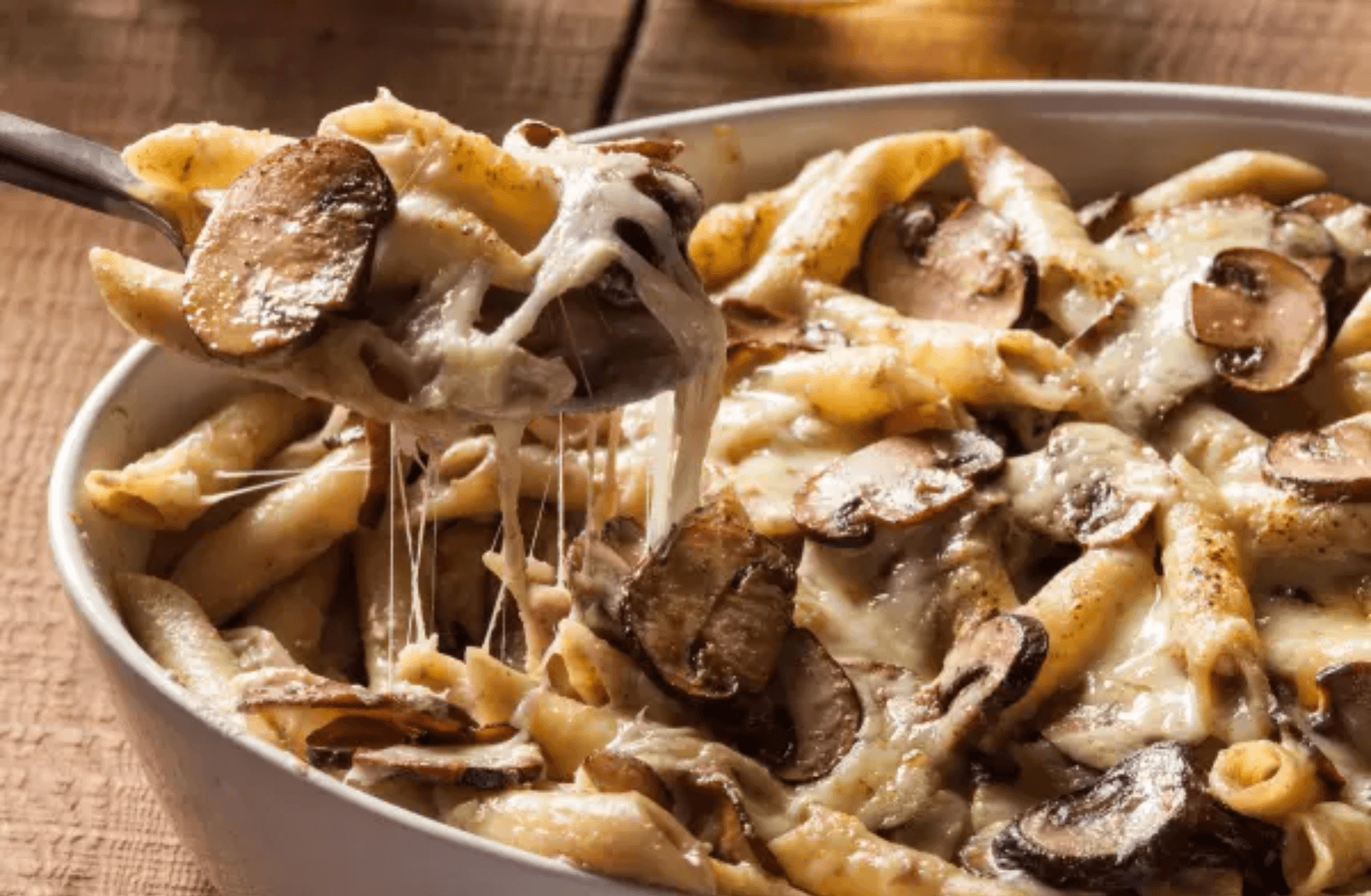 Pâtes Poulet Champignon