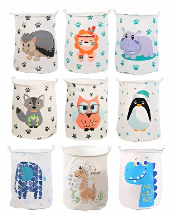 Cartoon waterproof laundry basket