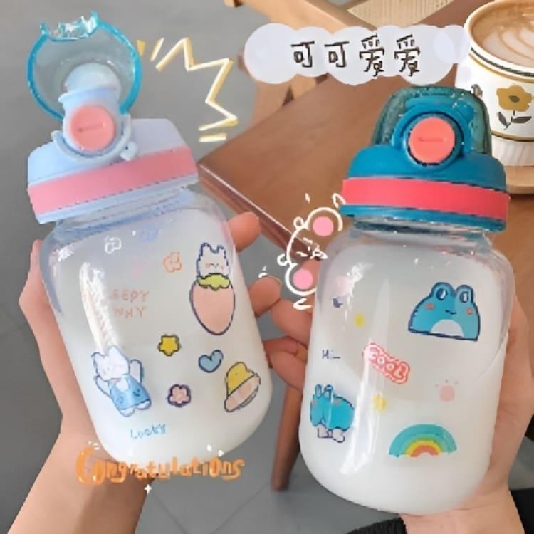 Cute & funny bounce glass-380ml