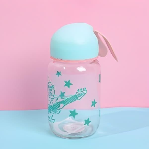 Silk screen rabbit glass 350ml