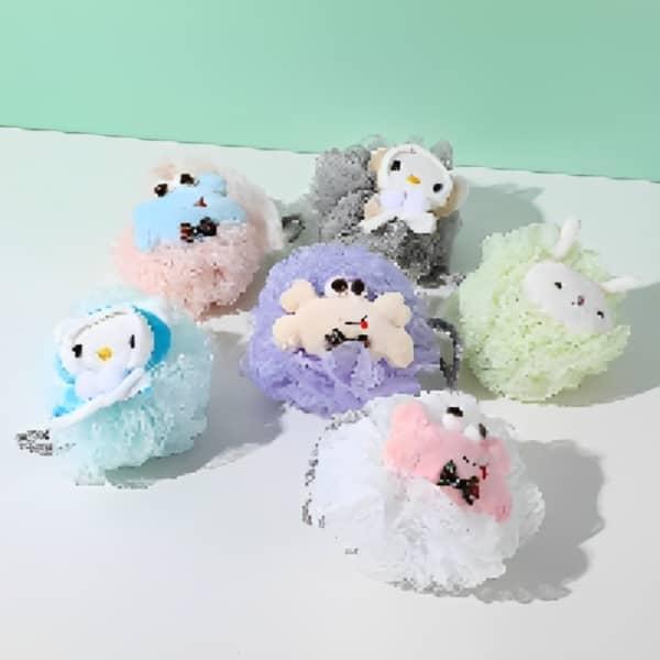 Cartoon bath sponge