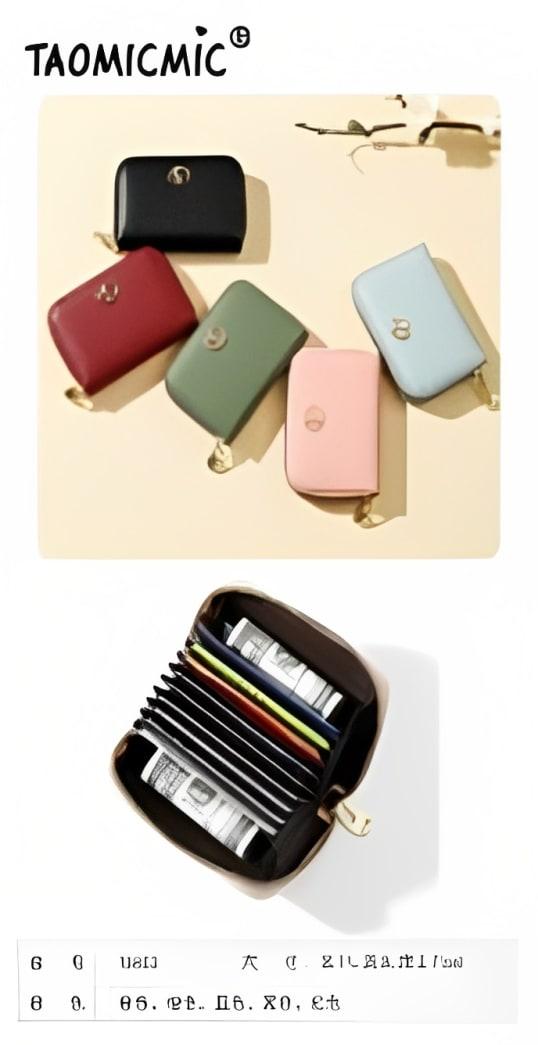 Cute and Simple Ladies Organ Card bag