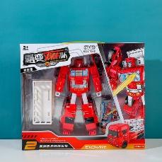 Fire truck deformation toy (8228-H23)