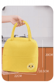 Cartoon lunch bag