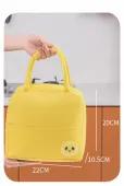 Cartoon lunch bag