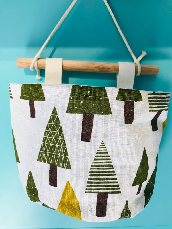 Simple style fabric storage hanging-single pocket