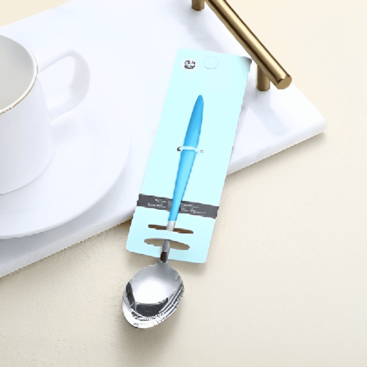 Spanish blue No. 2 sharp spoon