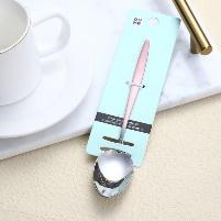 Spanish pink No. 3 sharp spoon