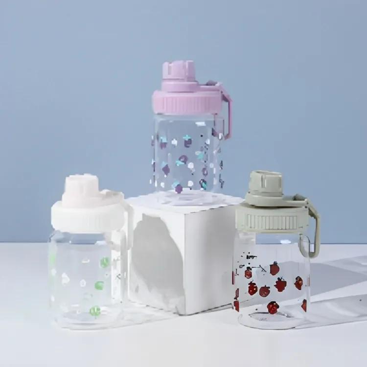 Sport lid fashion glass bottle - 400ml