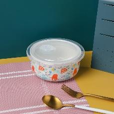 Preservation bowl with the theme of summer sea - large