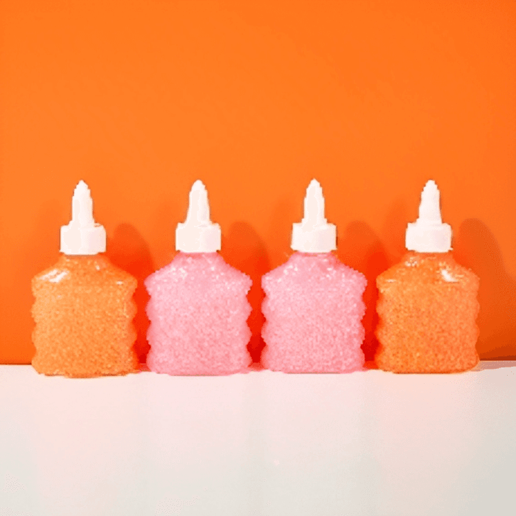 Wave-shaped bottle dazzling golden powder 60ml